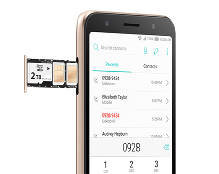 ZenFone Live(L1)はDSDSに対応